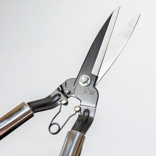 Shiga専用 道灌 SHOZO バネ式 (L型) 芝生鋏 DS002 刃長150mm 日本製 ドウカン
