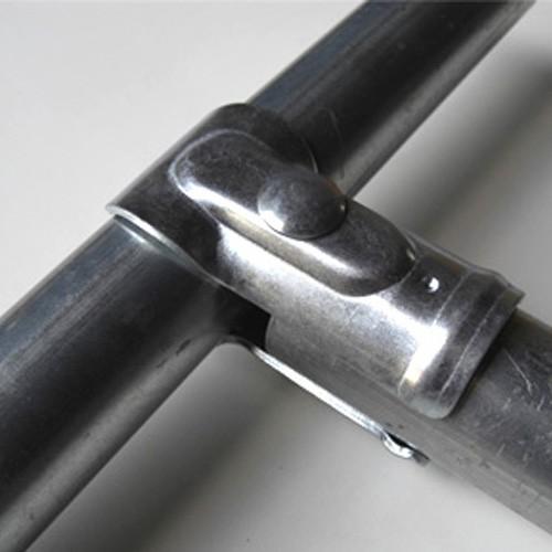 農業用 T型ジョイント 42.7mm 用 30個入 シンセイ 単管 パイプ 固定