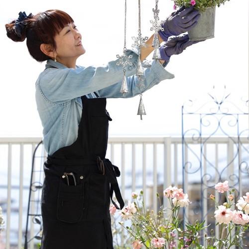 2WAY ラップ ロング ガーデニング エプロン F・F・G 農業女子 農作業 レディース 農作業着 おしゃれ 三冨D|efiluz|06