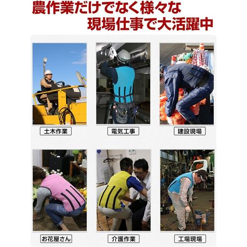 アグリパワースーツ AGPSBK01S アトリエケー サポーター 男女 アグリパワースーツ AGPSBK01S アトリエケー サポーター 男女