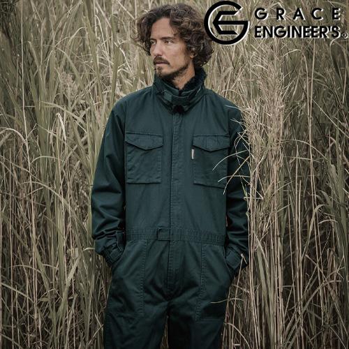 GRACE ENGINEER'S コットンツイル 防寒 ツナギ GE-390 農作業着
