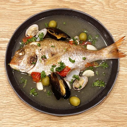 食品サンプル　アクアパッツァ 食品サンプルアクアパッツァ