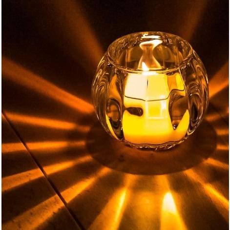 アウトドアキャンドル　ループル　グローブ　クリア | 