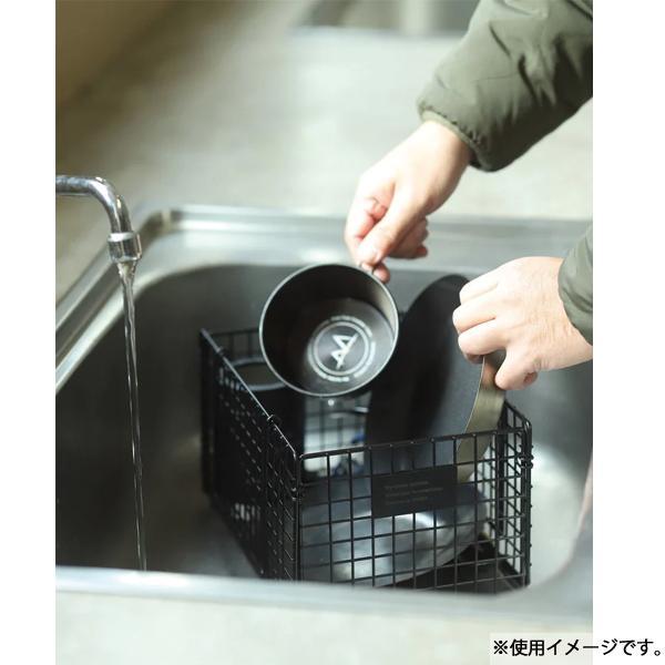 ANOBA アノバ フォールディングワイヤーバスケット S AN112 アウトドア キャンプ スチール かご 収納 |  | 05