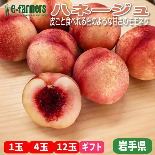 ネクもも ハネージュ |  極甘 糖度２０度超え 濃厚な甘さ 皮ごと食べられる 希少品種 数量限定 岩手県産 | 
