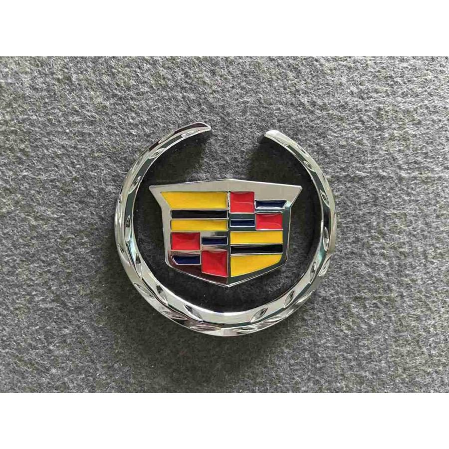 新品本物 キャデラック エンブレム 外国自動車用パーツ