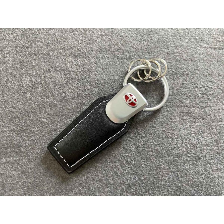 01 Toyota トヨタ 用 キーホルダー オシャレ 高級感 キーリング 高機能 レザー メンズ レディース兼用 ロゴマーク 車用 Xpk 01 Eftsoft 通販 Yahoo ショッピング