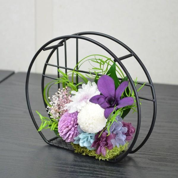 和風プリザーブドフラワー アレンジメント 楓 花 プレゼント 贈り物 |  | 01