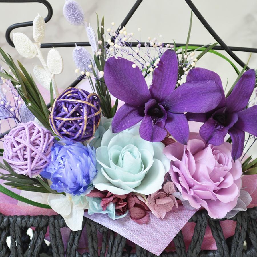 和風プリザーブドフラワー 紫月 フラワーギフト 敬老の日 花 誕生日 |  | 01