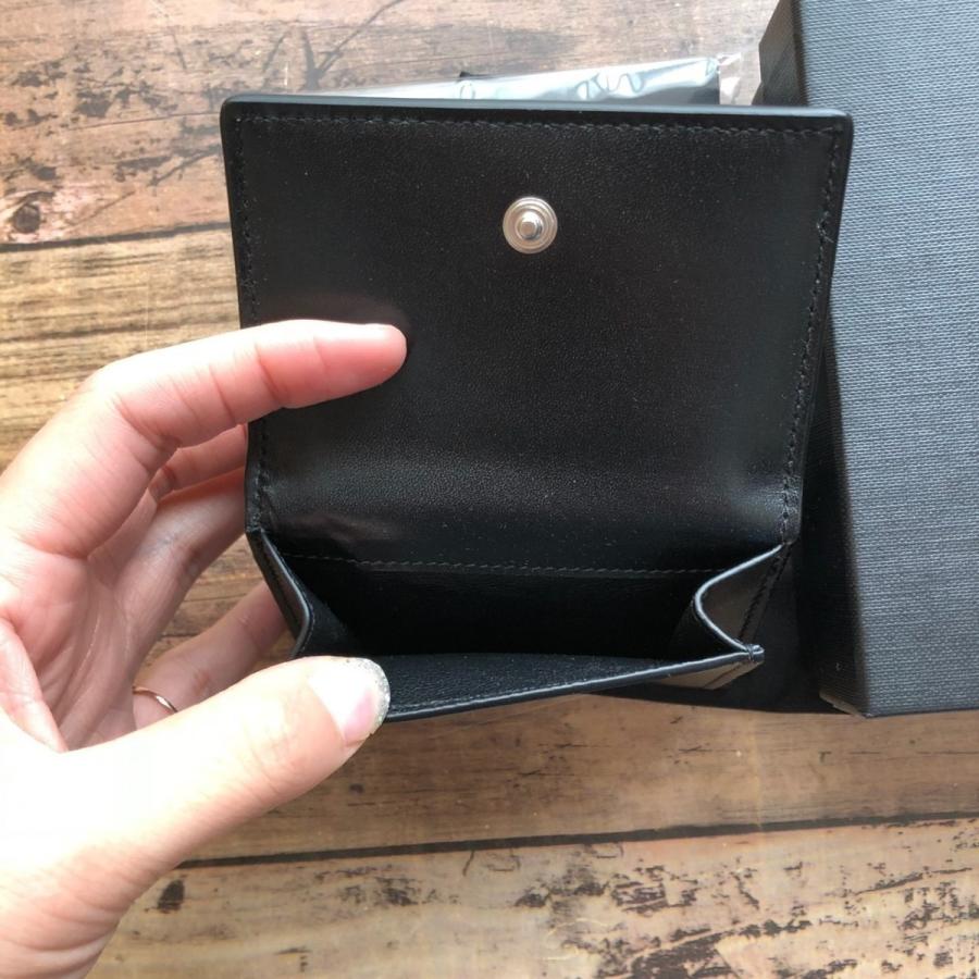 専用出品 新品 Saint Laurent ロゴ カーフレザー 三つ折り財布 【ZY6640542217】(23333円)