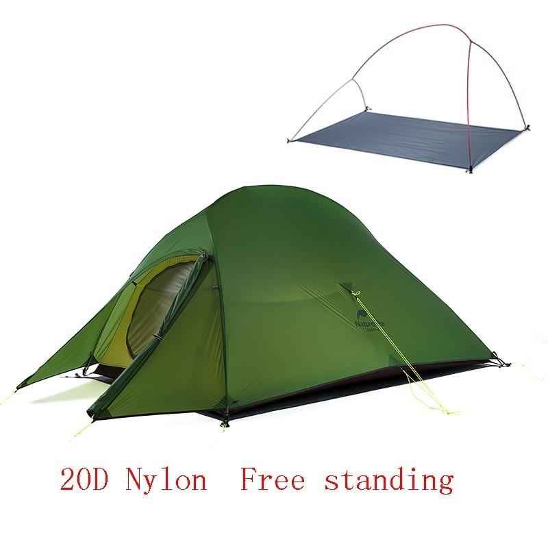 テント Naturehike アップグレードクラウドアップ 2 超軽量テント自立 d 生地のキャンプのテ d Army Green Nmf001 Egaia 通販 Yahoo ショッピング