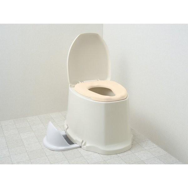 安寿 サニタリエースSD 据置式（ソフト便座）補高#5（アロン化成
