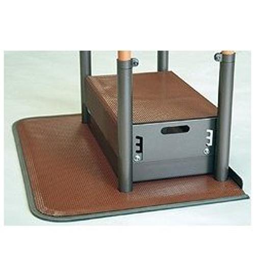 【２点セット】 あがりかまち用たちあっぷ 片手すりステップ台付き CKE-02（ヤザキ） 【WSO1122740727】(39450円)