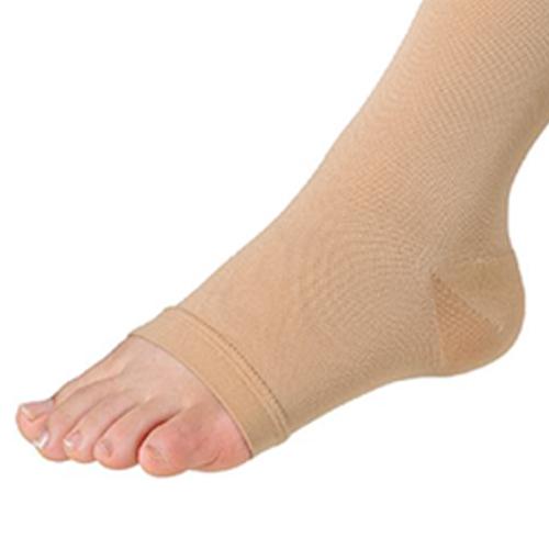 ALCARE（アルケア） アンシルク・3 ハイソックス（つま先なし）Sサイズ