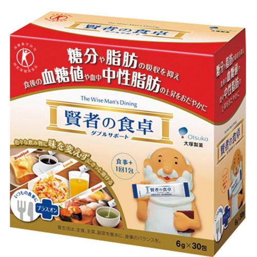 賢者の食卓　（6g✕30包）✕10箱 賢者の食卓 （ケース販売）賢者の食卓 ダブルサポート／6g×30包×10箱