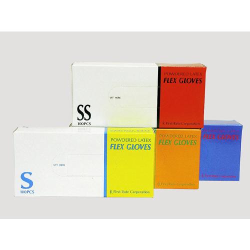 ファーストレイト （ケース販売）フレックスグローブ 100枚入×10箱／SS