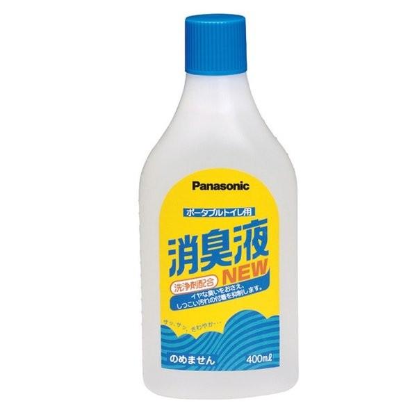 ポータブルトイレ用消臭液（無色）400ml（パナソニックエイジフリー）｜egao-ichiba