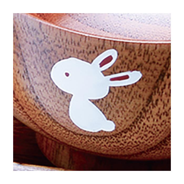 [21-84-3] スリ ベビー食器セット A. ネコ B. クマ C. ウサギ 送料無料｜egao-ichiba｜04