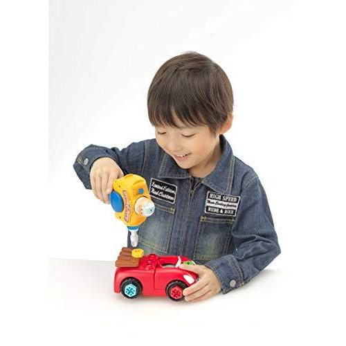 アンパンマン くみたてDIYひらいて整備だ! ねじねじガレージボックス 