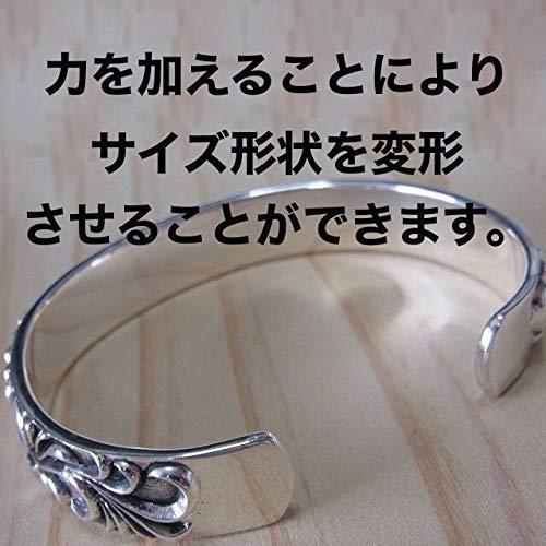 大人気 アラベスク 石付 ストーン オニキス ターコイズ ブレスレット バングル メンズ 太め シルバー925製 21福袋 Newmatic Ae