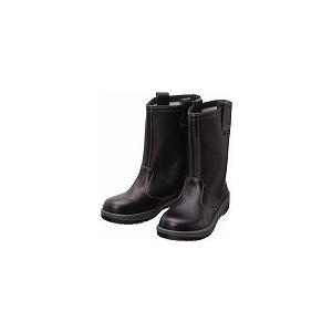 □シモン 安全靴 半長靴 7544黒 25.5cm〔品番:7544N25.5〕【1578685: