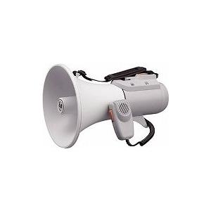 TOA ER-2115W 拡声器 ショルダーメガホン ホイッスル搭載 TOA 中型ショルダー型メガホン ホイッスル音付き ER2115W : GAOS Yahoo