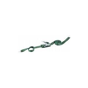 TRUSCO 強力型ベルト荷締機 SUS金具 38mm幅 400kg Jフック GX38S400J