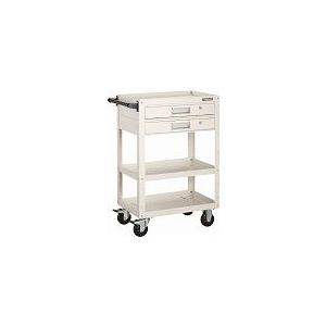 TRUSCO イーグルワゴン 600×400×H880 引出付 W色 EGW963V2W