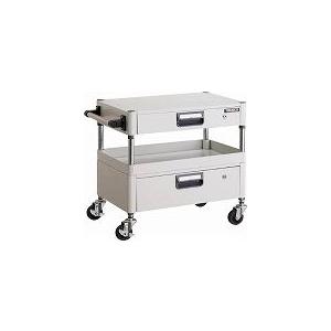 TRUSCO フェニックスワゴン 600×400×H600 引出付 W色 PEW661VZW