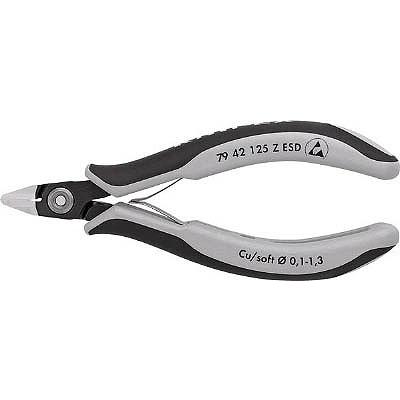 KNIPEX ESD精密エレクトロニッパー 125mm 7942125ZESD