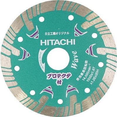 日立 ダイヤモンドカッター 204mm×25.4(波形) プロテクタ 324704