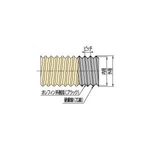 タイガースポリマー タイフレキホース 難燃P型 定尺品 300φ×5m_1