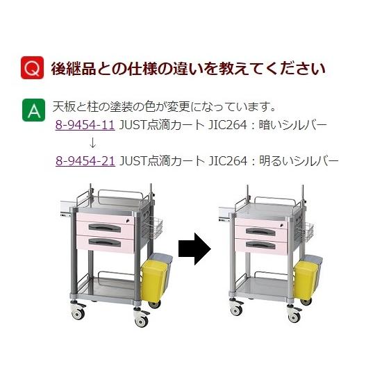 アズワン（asone） JUST点滴カート JIC264 : GAOS Yahoo!ショップ