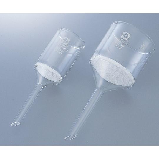 1-4384-04 ガラスろ過器(円筒ロート形)60mL 160〜250μm