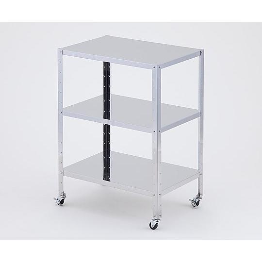 8-4772-02 ステンレスワゴン ラージ 3段