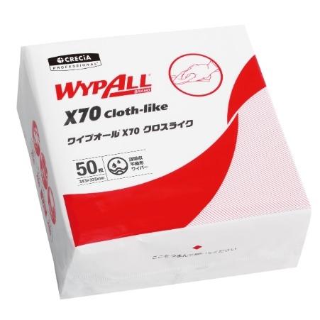 クレシア ワイプオール X70 クロスライク 4つ折リ 60575(50枚×18パック)