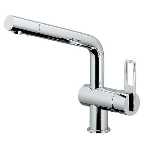 カクダイ シングルレバー混合栓 117-028