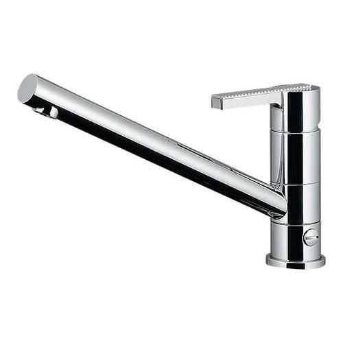 カクダイ シングルレバー混合栓(分水孔つき) 117-108K