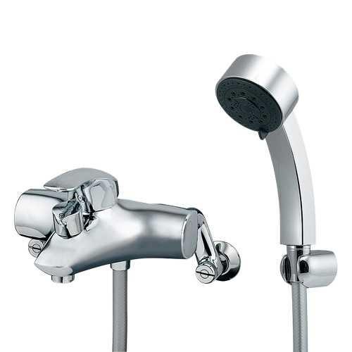 カクダイ シングルレバーシャワー混合栓 143-012