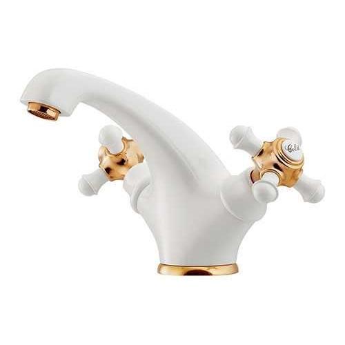 カクダイ 2ハンドル混合栓 150-443