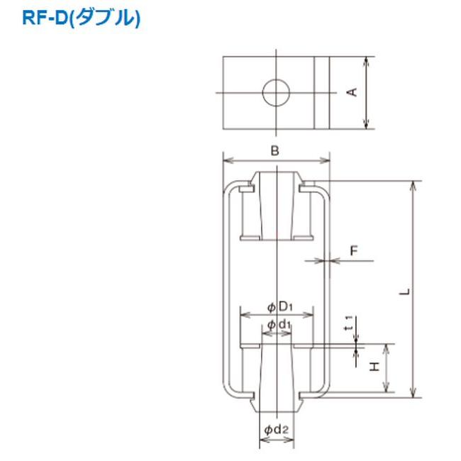 倉敷化工 吊形防振ゴム RF-22D : GAOS Yahoo!ショップ - 通販 - Yahoo