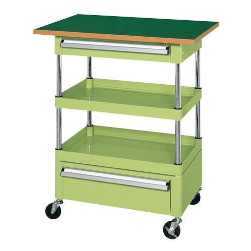 サカエ ニューパールワゴン引出し付・天板付 PMR-6RAN