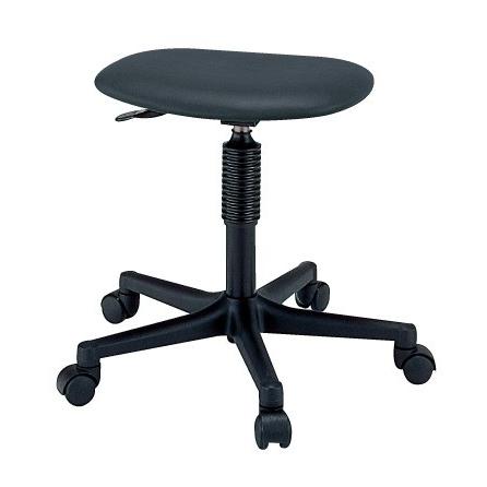 サカエ ワークチェアー S1C-BKN