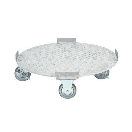 サカエ ステンレス 円形ドラム台車 SDR-5