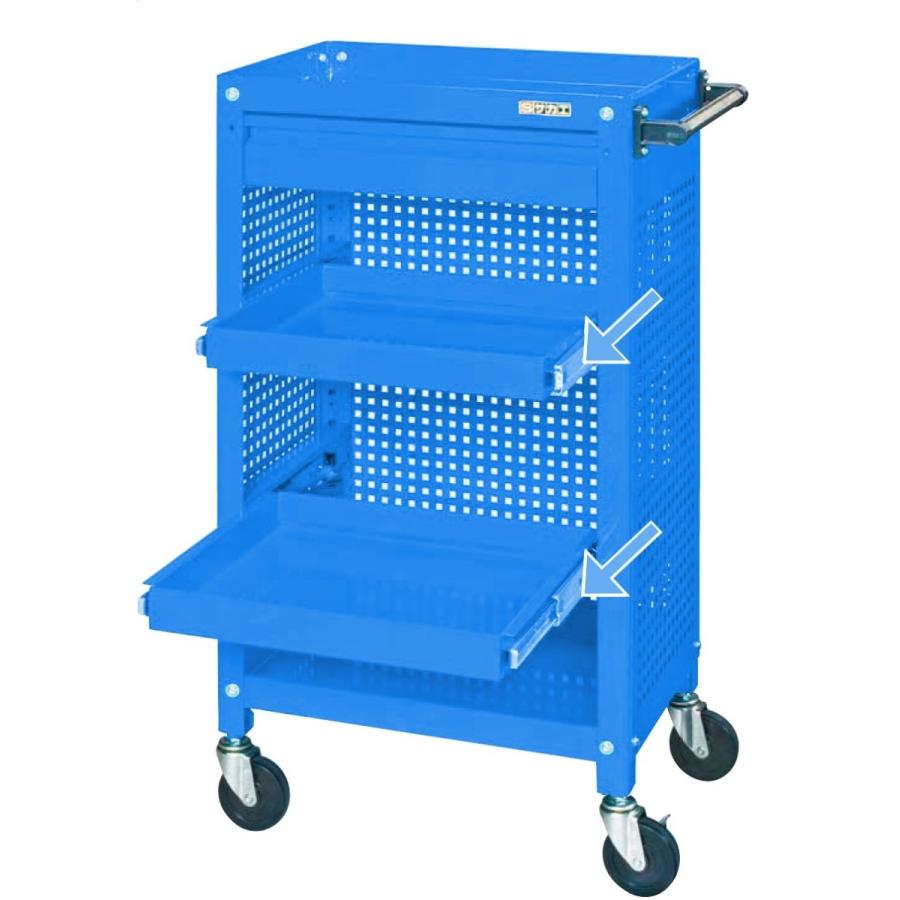 サカエ スーパースペシャルワゴン SSW-116S2CP3BL