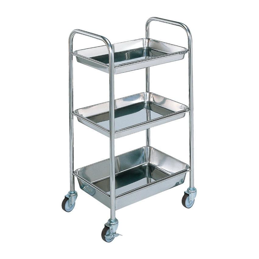 サカエ ステンレス トレーワゴン TW-1FSS