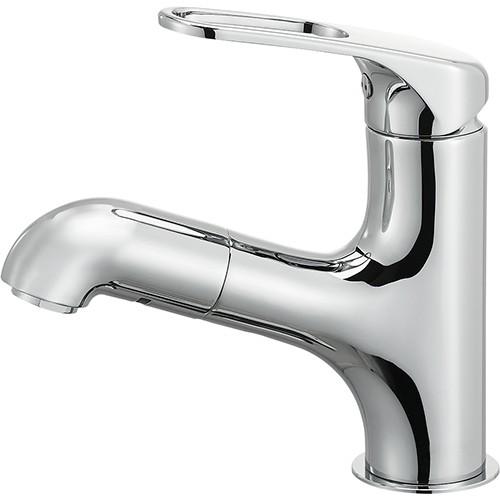 三栄水栓 シングルワンホール洗面混合栓 K4713JV-U-13