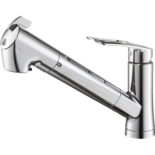 三栄水栓 シングル浄水器付ワンホールスプレー混合栓 K87128EJK-13