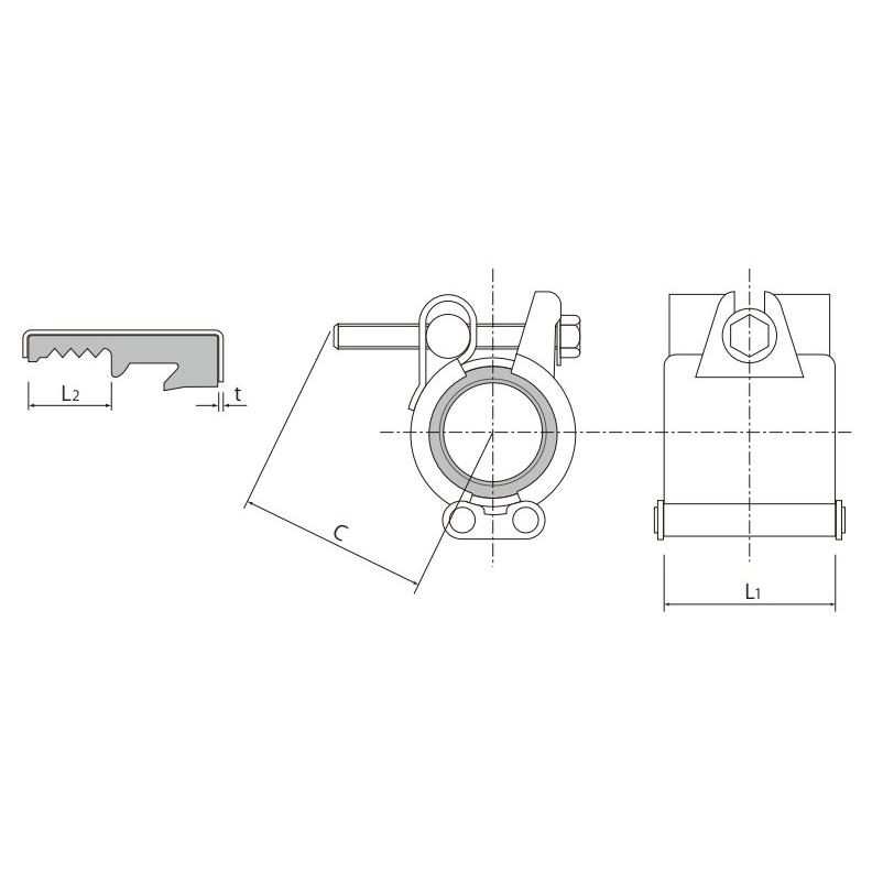 ショーボンドマテリアル SBソケットSタイプ ステンレスボルト EPDM 32A SB-32SE_2