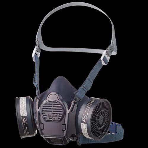 シゲマツ 防じん・防毒マスク TW08SF II S 1個(受注生産品) : GAOS